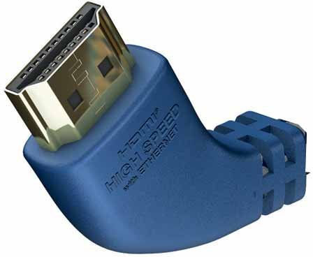 Inakustik HDMI 2.0 Premium High Speed 4K 60Hz HDR Kabel HDMI-Stecker - HDMI-Stecker 2m Blauer