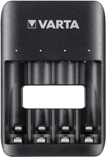 Varta Quattro USB Charger 4 Batteries Ni-MH Size AA/AAA