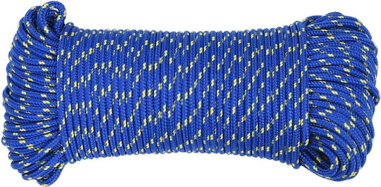 vidaXL Rope Knitted 4mm Blue