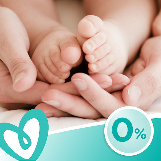 Pampers Sensitive Hypoallergenic Baby Wipes without Perfume, Alcohol & Parabens 4x52pcs