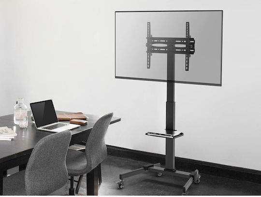 Equip 650607 Βάση Τηλεόρασης Δαπέδου έως 55" και 35kg
