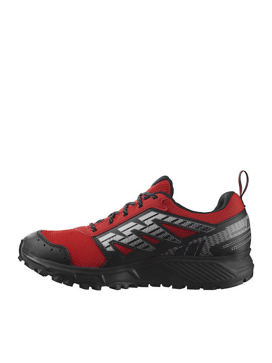 Wander GTX Sport Shoes Trail Running Red Waterproof with Gore-Tex Membrane