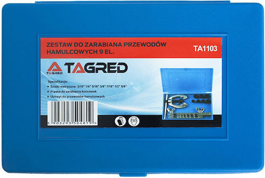 Tagred Комплект инструменти 9бр Източвачка на спирачни тръби
