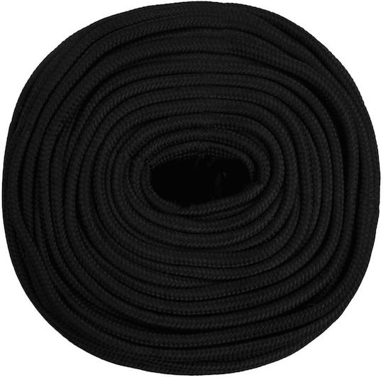 vidaXL Rope with Diameter 10mm and Length 25m Rope Black 10mm 25m