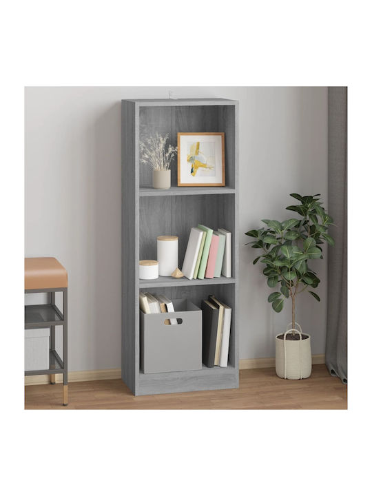 Bookcase Gray 40x24x109cm