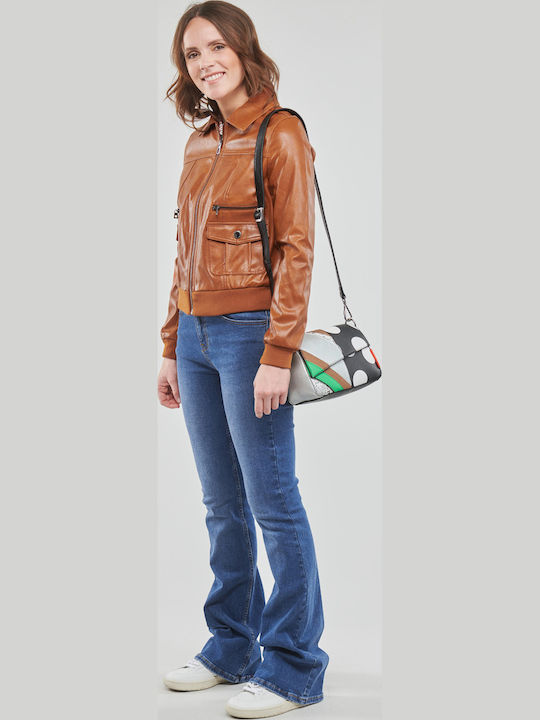 Dallas Damen Bikerjacke Braun