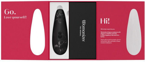 Womanizer Marilyn Monroe Αναρροφητής Αιδοίου με Δόνηση Special Edition Black Marble​