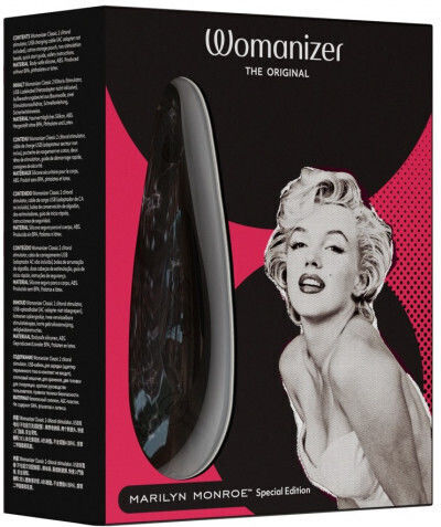 Womanizer Marilyn Monroe Αναρροφητής Αιδοίου με Δόνηση Special Edition Black Marble​