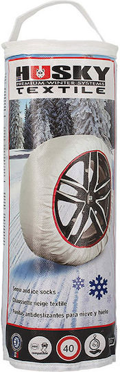 Husky XXL Αντιολισθητικές Χιονοκουβέρτες Επιβατικού Αυτοκινήτου 2τμχ