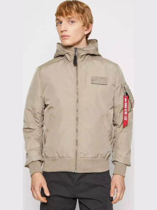 Winter Jacke Beige