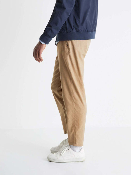 CELIO Men's linen trousers BOLINCO BOLINCO - BEZ