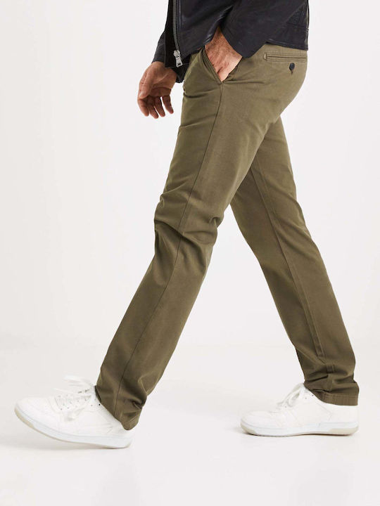 CELIO Men's chinos chinos TOCHARLES TOCHARLES - HAKI