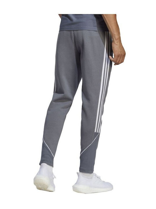 Adidas 23 League Παντελόνι Φόρμας με Λάστιχο Γκρι