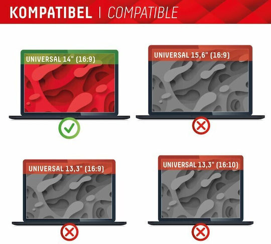 Displex Филтър на екрана за лаптоп 14" 01762