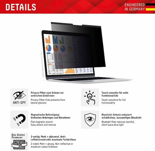 Displex Bildschirm-Filter für Laptop 13,3" 01761