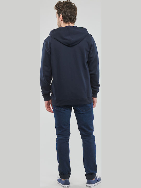 Arch Zh Ζακέτα με Κουκούλα Navy Μπλε