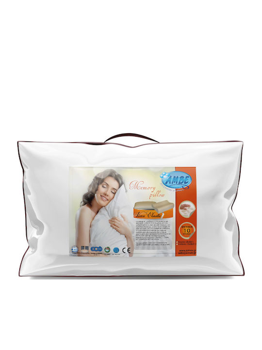 Amve A42 Μαξιλάρι Ύπνου Memory Foam 60x40x15cm