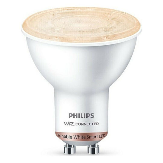 Philips Smart Bulb LED 4.7W for Socket GU10 and Shape PAR16 Adjustable White 345lm Dimmable