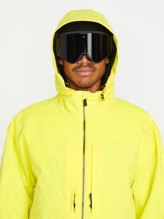 Volcom Quad Angle 2L Tds Men's Ski & Snowboard Jacket Citrus G0452305-CTR
