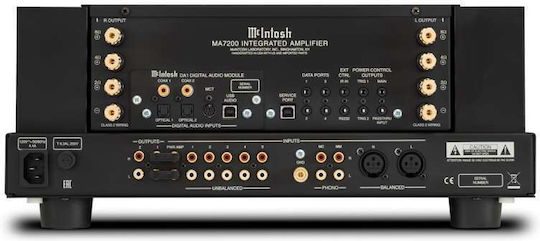 McIntosh MA7200 Integrat Amplificator Hi-Fi Stereo 17580 Negru