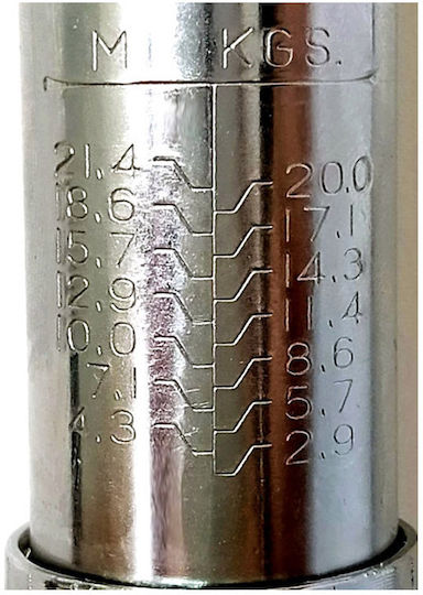 Tagred Δυναμόκλειδο Καρέ 1/2" Ροπής 28-210 Nm
