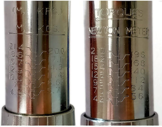 Tagred Cheie dinamometrică Caroiaj 1/2" Cuplu 42-210 Nm cu Lungimea 48buc
