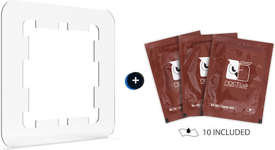 Noctua AM5 Thermal Paste Guard & 10xNA-CW1 Cleaning Wipes Λευκό