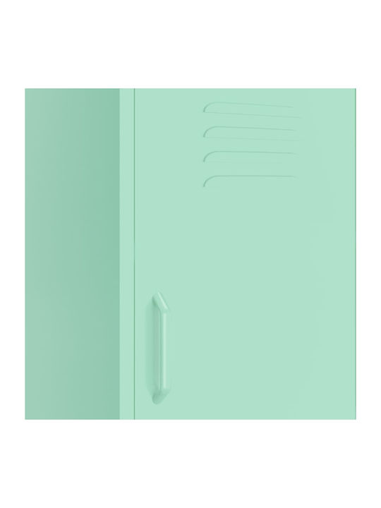 Office Storage Metal Cabinet Mέντα L42.5xW35xH101.5cm