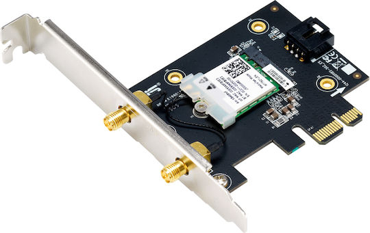 Asus PCE-AXE5400 Ασύρματη Κάρτα Δικτύου Wi‑Fi 6 (2402Mbps) PCI-e