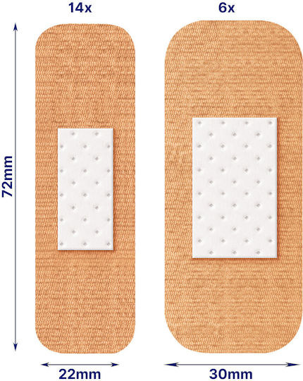 Hansaplast Elastic Extra Flexible Plasters 20pcs