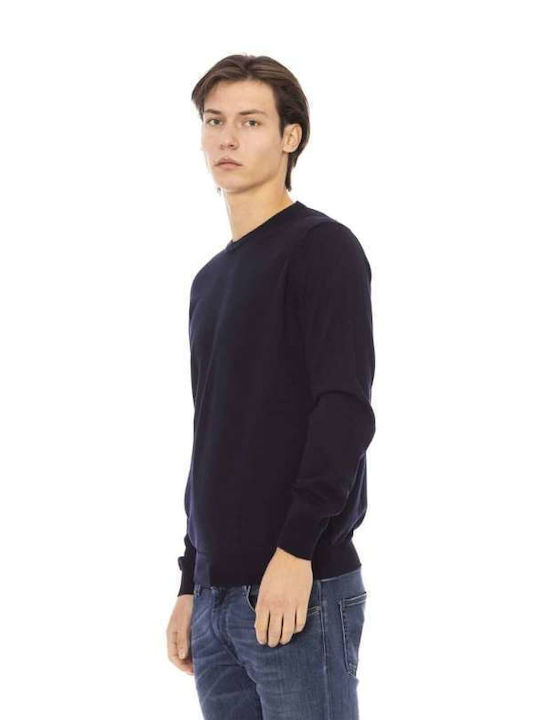 Torino Langarm-Pullover Marineblau