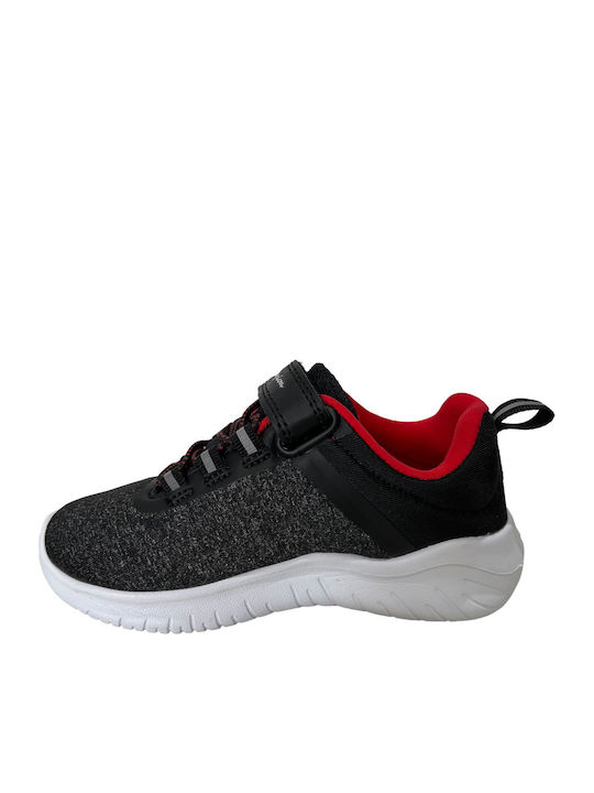 Παιδικά Sneakers με Σκρατς Μαύρα