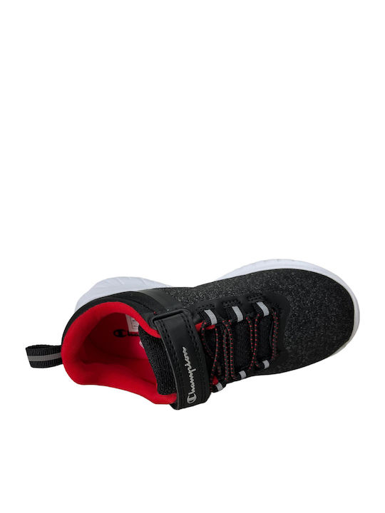 Παιδικά Sneakers με Σκρατς Μαύρα