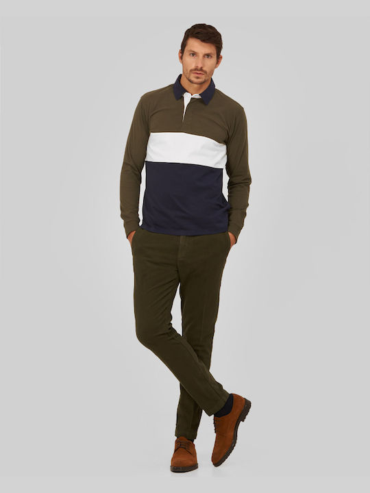 Polo Shirt Modern Fit in Olive Green Winfield Olive Green ALL DAY