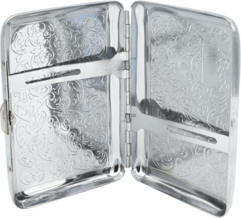 Tfar Cigarette Case Silver