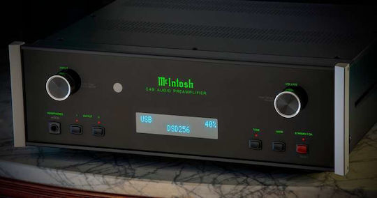 McIntosh C49 Προενισχυτής Hi-Fi Stereo 17596 Μαύρος