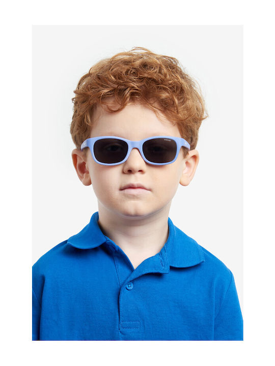 Polaroid Square Kids Sunglasses with Polarized Lenses Purple for 3-8 Years