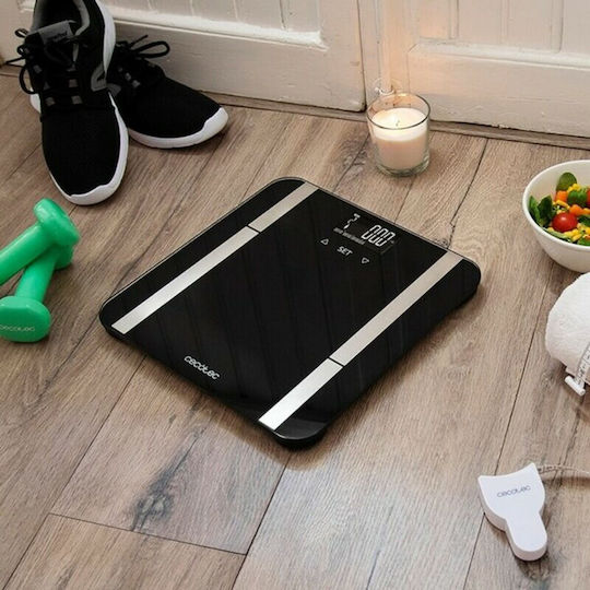 Cecotec 9450 Full Healthy Дигитална Кантар С анализ на мазнини в Черен цвят