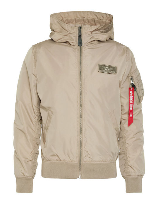Winter Jacke Beige