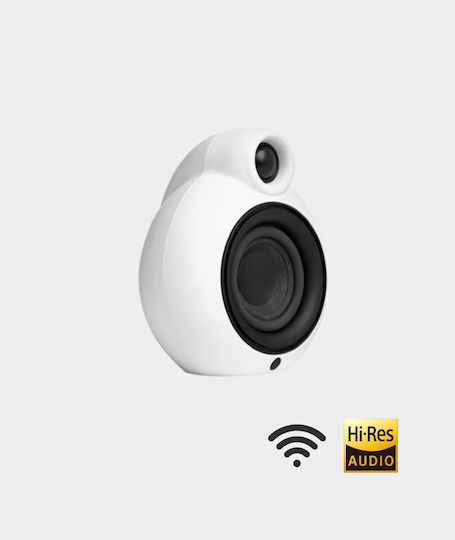 Podspeakers Micropod Air Hi-Fi Lautsprecher Buch selbst 20W 2 Anzahl von Fahrern White