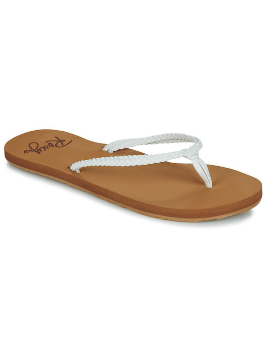 Roxy Women's Flip Flops White