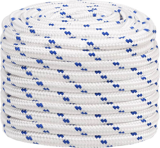 vidaXL Rope Knitted 20mm White