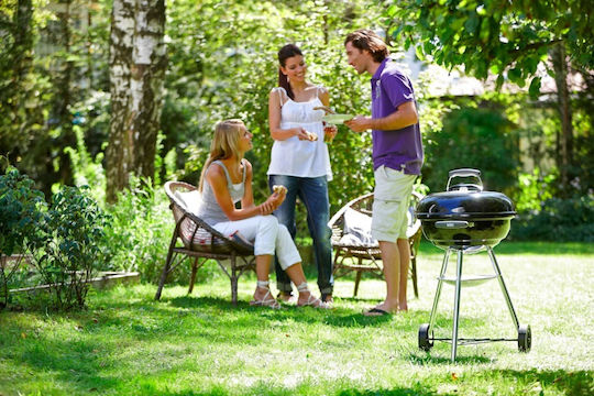 Weber Compact Stainless steel Charcoal Grill Kettle with Lid 47cmx47cm