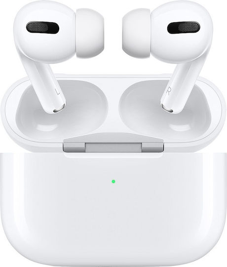 Apple AirPods Pro (1st Gen) με MagSafe Charging Case In-ear Bluetooth Handsfree Earphones with Sweat Resistance and Charging Case White