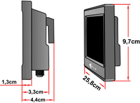 Matel Electronics Matel 5G Εξωτερική Κεραία Τηλεόρασης (δεν απαιτεί τροφοδοσία) σε Μαύρο Χρώμα Σύνδεση με Ομοαξονικό (Coaxial) Καλώδιο