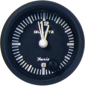 Faria Quartz Euro Ρολόι Σκάφους Ρολόι Αναλογικό Μαύρο