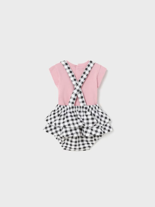 Mayoral Kids Set with Skirt Summer 2pcs Pink