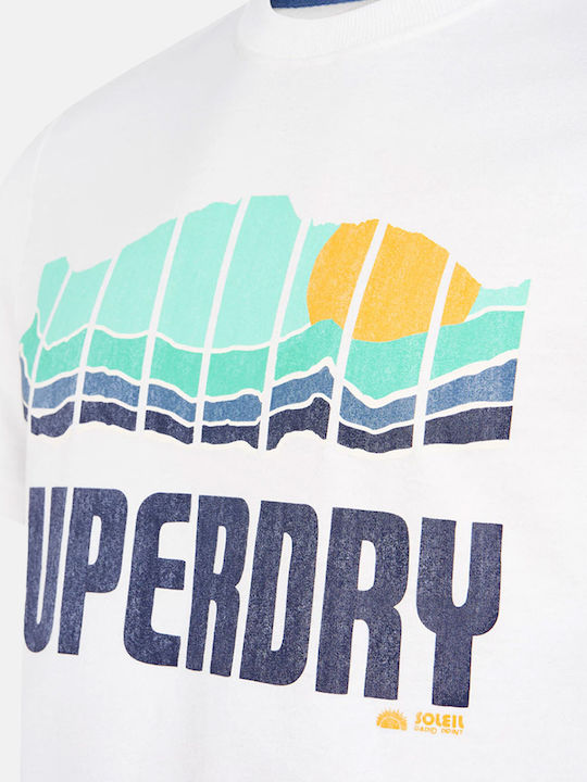 Great Outdoors T-shirt Natural White Marl