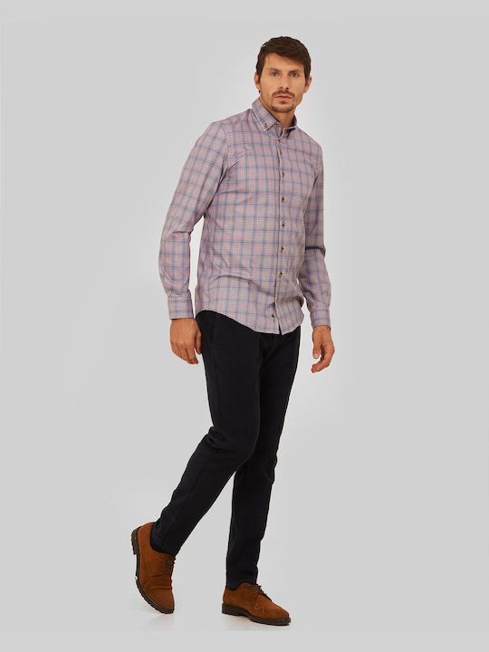 Button Down Modern Fit Shirt in Brown Check Kaiserhoff Brown Check BUTTON - DOWN ALL DAY