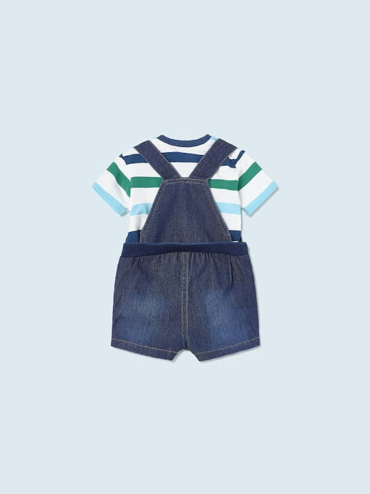 Mayoral Kinder Set mit Shorts Sommer 2Stück Blau